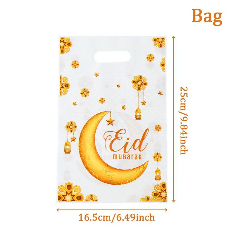 Décoration Ramadan 2025 : Sac Cadeau Eid Mubarak 2025