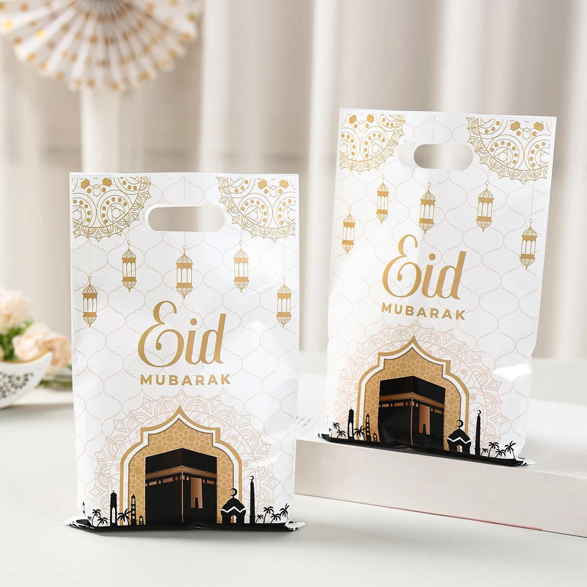 Décoration Ramadan 2025 : Sac Cadeau Eid Mubarak 2025