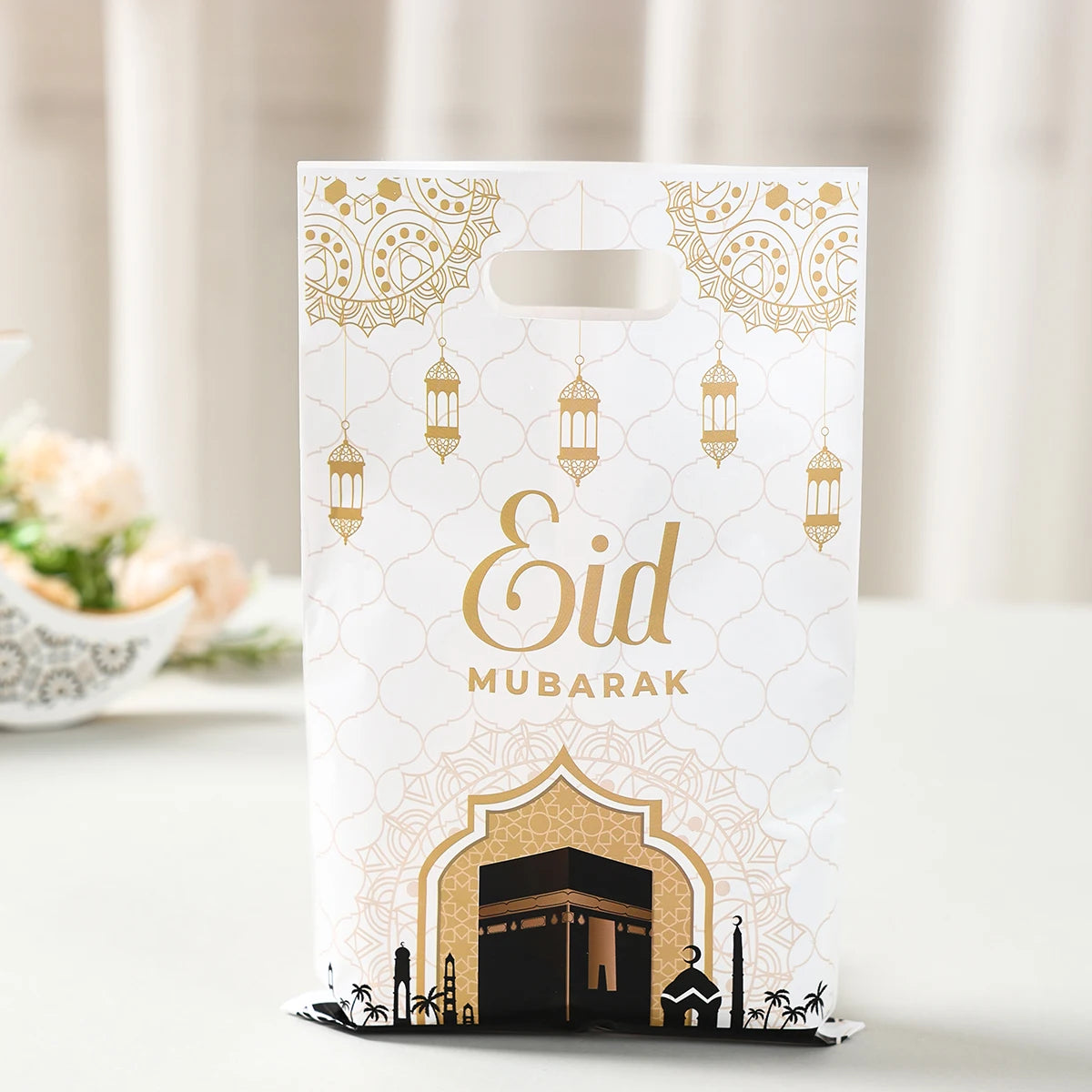 Décoration Ramadan 2025 : Sac Cadeau Eid Mubarak 2025